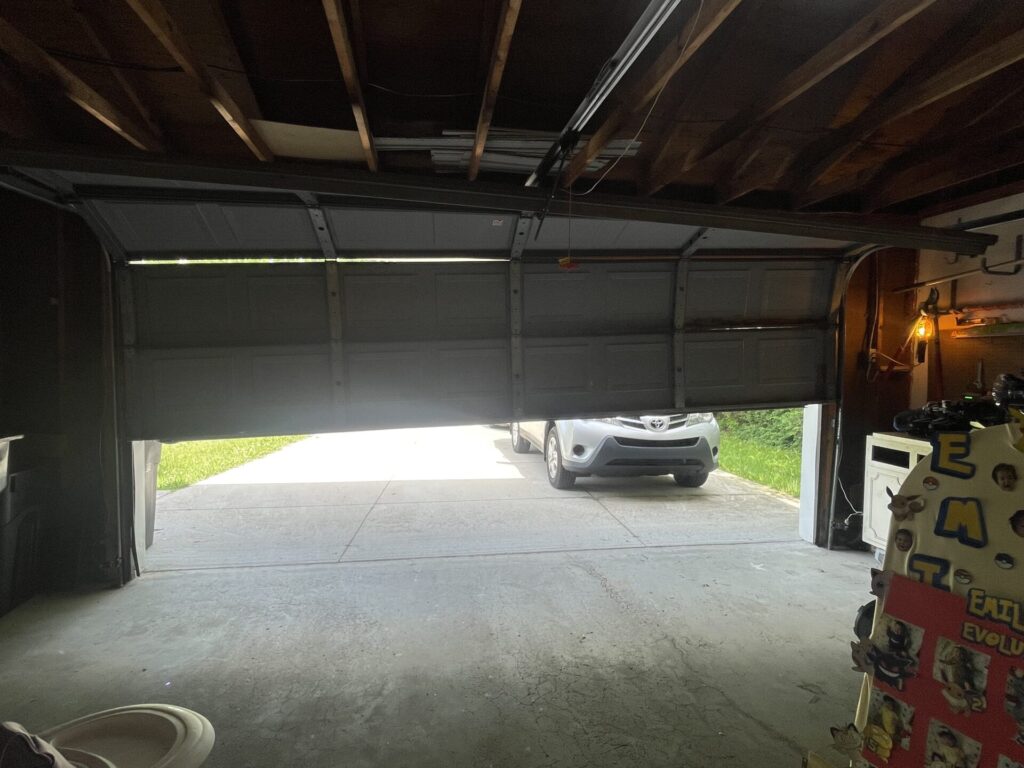 garage door track repair