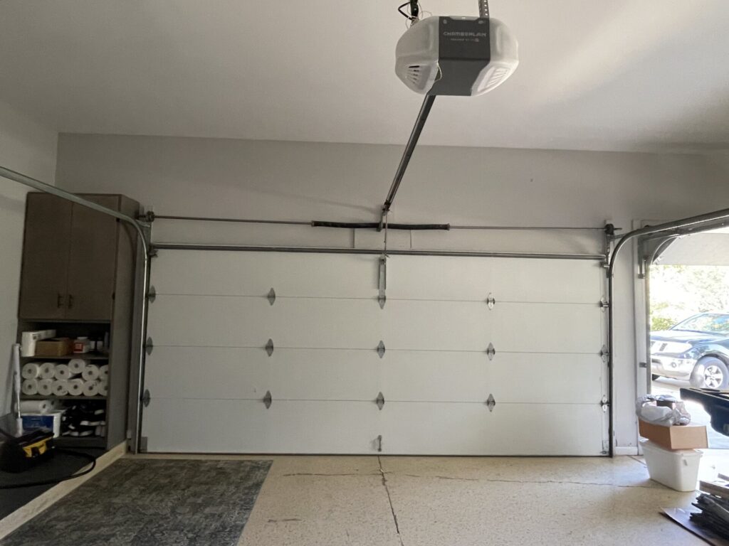 Residential garage door service